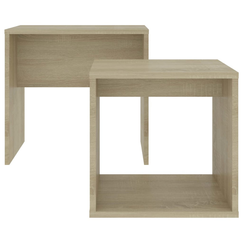 Couchtisch-Set Sonoma-Eiche 48 x 30 x 45 cm Holzwerkstoff