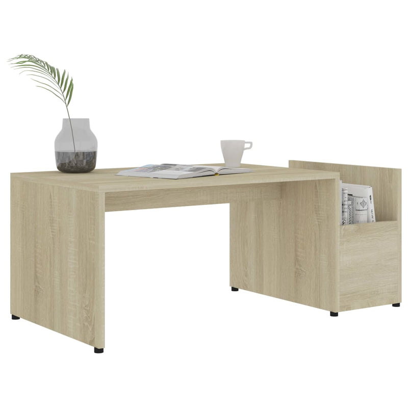 Couchtisch Sonoma-Eiche 90x45x35 cm Holzwerkstoff