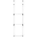 Teleskop-Garderobe Mit Stangen Aluminium