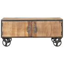 Couchtisch 90X50X39 Cm Altholz Massiv