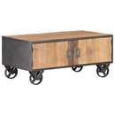 Couchtisch 90X50X39 Cm Altholz Massiv