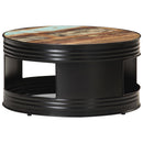 Couchtisch Schalenform Mit Stahlboden Altholz Massiv