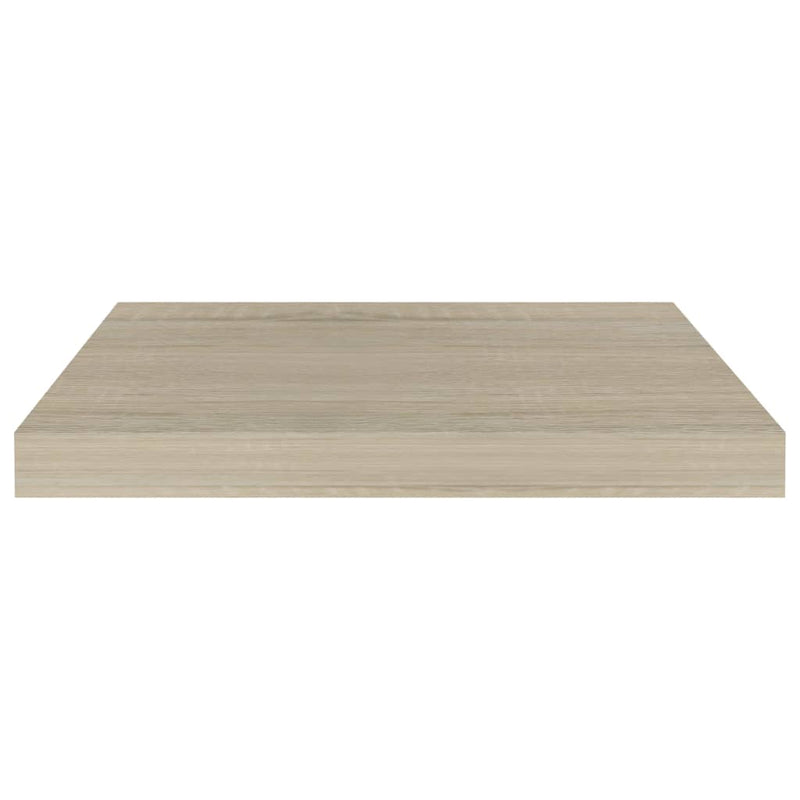 Schwebende Wandregale 4 Stk. Eichefarben 50x23x3,8cm MDF