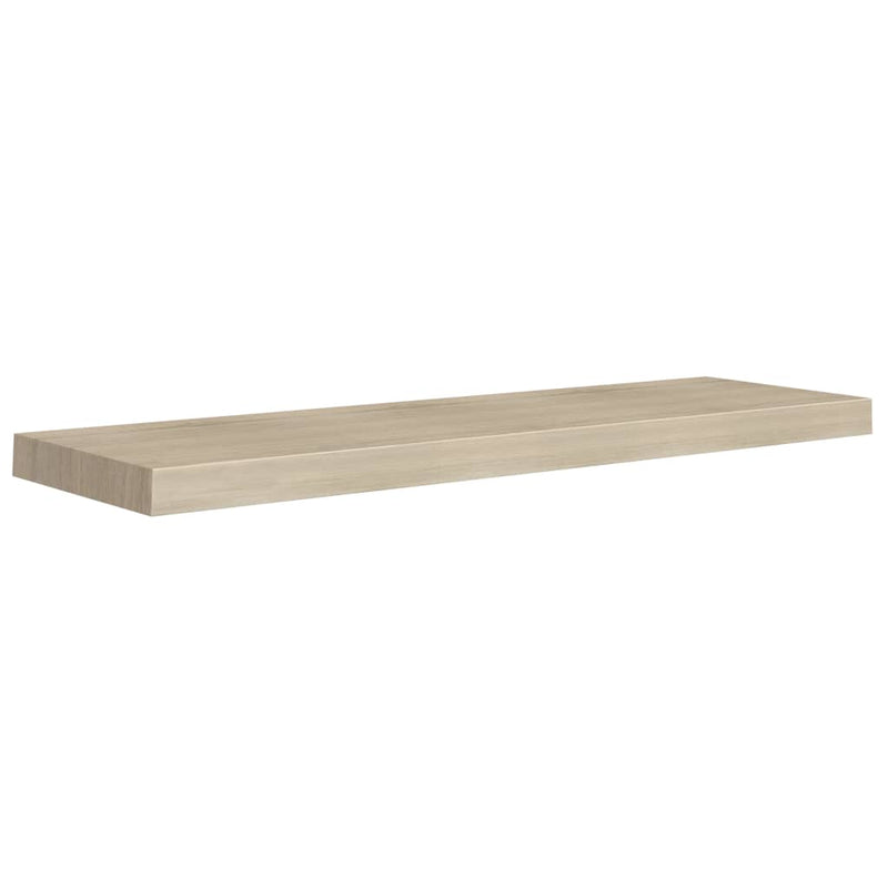 Schwebende Wandregale 4 Stk. Eichefarben 90x23,5x3,8 cm MDF