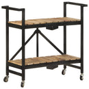 Küchenwagen 87X36X81 Cm Mango Massivholz