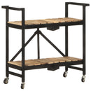 Küchenwagen 87X36X81 Cm Mango Massivholz