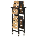Küchenwagen 87X36X81 Cm Mango Massivholz