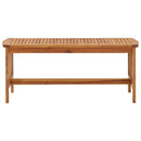 Couchtisch 102X50X43 Cm Massivholz Akazie