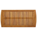 Couchtisch 102X50X43 Cm Massivholz Akazie