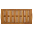 Couchtisch 102X50X43 Cm Massivholz Akazie