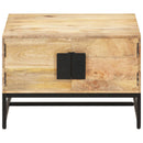 Couchtisch 67X67X45 Cm Mango Massivholz