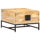 Couchtisch 67X67X45 Cm Mango Massivholz