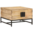 Couchtisch 67X67X45 Cm Mango Massivholz
