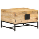 Couchtisch 67X67X45 Cm Mango Massivholz