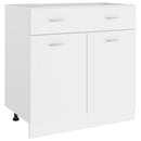 Hängeschrank 40X29,5X60 Cm Holzwerkstoff Weiß