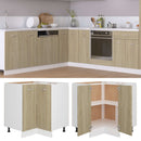Unterschrank Sonoma-Eiche 40X44,5X81,5 Cm Holzwerkstoff Sonoma Eiche