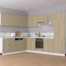 Unterschrank Sonoma-Eiche 40X44,5X81,5 Cm Holzwerkstoff Sonoma Eiche