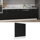 Unterschrank 40X46X81,5 Cm Holzwerkstoff Schwarz