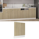 Unterschrank Sonoma-Eiche 40X44,5X81,5 Cm Holzwerkstoff Sonoma Eiche