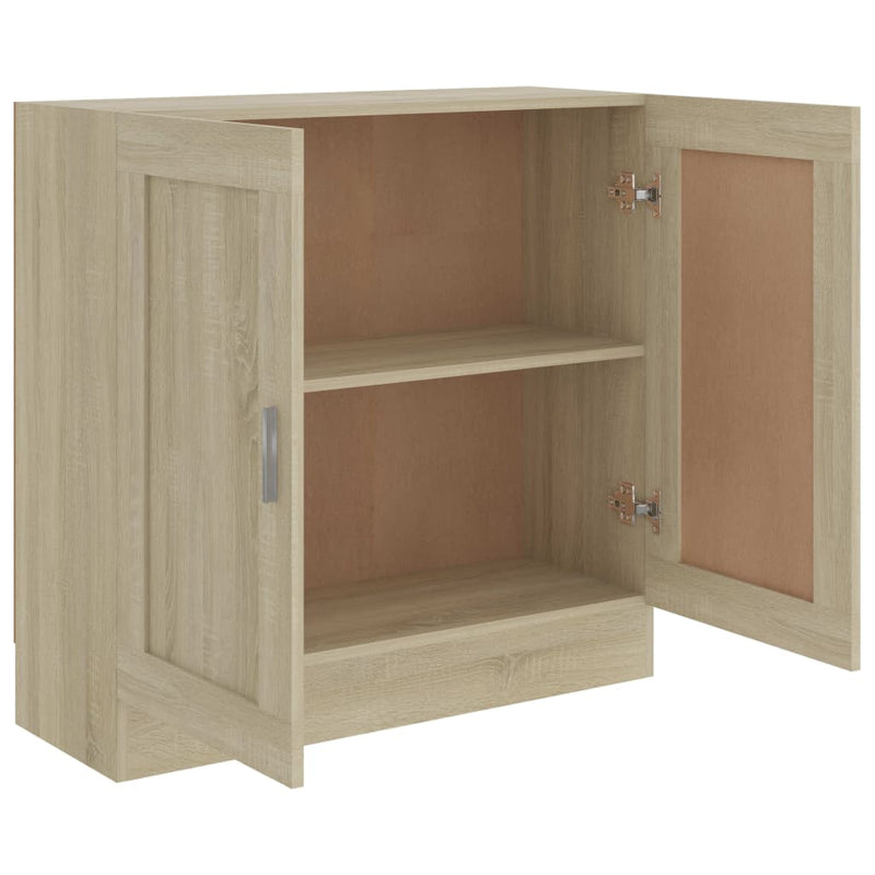 Bücherschrank Sonoma-Eiche 82,5x30,5x80 cm Holzwerkstoff