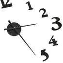 3D-Wanduhr Modernes Design 100 Cm Xxl