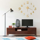 3D-Wanduhr Modernes Design 100 Cm Xxl