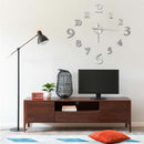 3D-Wanduhr Modernes Design 100 Cm Xxl