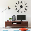 3D-Wanduhr Modernes Design 100 Cm Xxl
