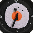 Wanduhr Mit Spiegelei-Pfannen-Design 18,8 Cm