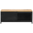 Couchtisch 90X50X37 Cm Raues Mango-Massivholz