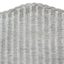 Sessel Mit Kissen Natürliches Rattan Und Leinen