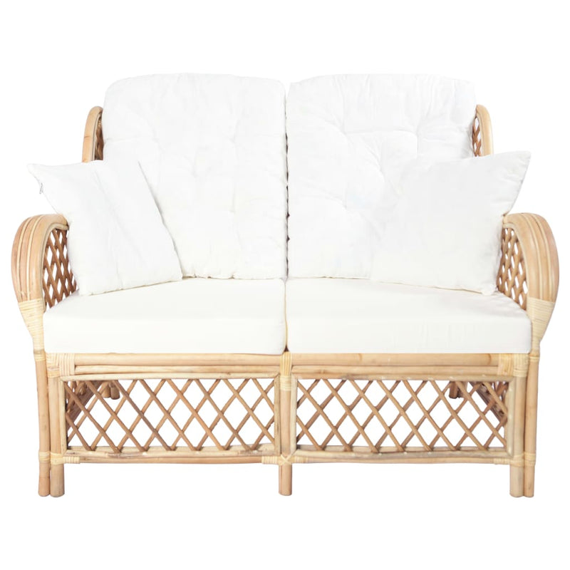 2-Sitzer-Sofa Rattan