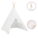 Kinder Tipi-Zelt Mit Tasche Pfirsichhaut 120X120X150 Cm
