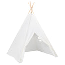 Kinder Tipi-Zelt Mit Tasche Pfirsichhaut 120X120X150 Cm