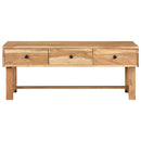 Couchtisch 100X50X40 Cm Massivholz Akazie