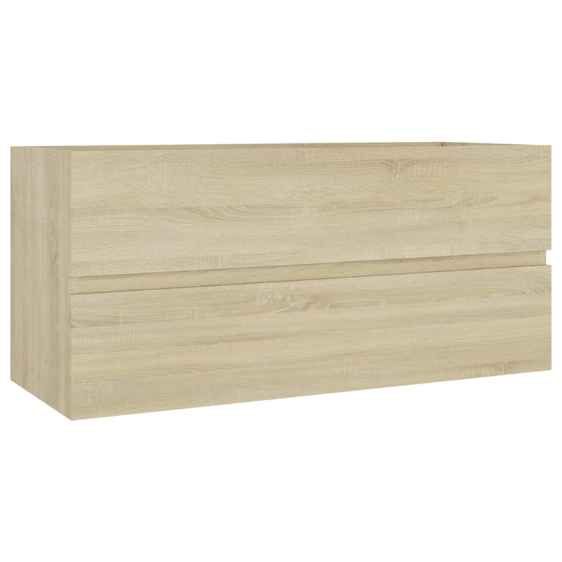 Waschbeckenunterschrank Sonoma-Eiche 100x38,5x45 cm