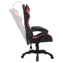 Gaming-Stuhl Mit Rgb Led-Leuchten Kunstleder