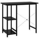 Computertisch 80X40X72 Cm Mdf Und Metall