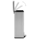 Mülleimer Mit Pedal Anti-Fingerabdruck 30 L N Edelstahl