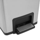 Mülleimer Mit Pedal Anti-Fingerabdruck 30 L N Edelstahl