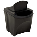 Stapelbare Mülleimer 3 Stk. 75 L
