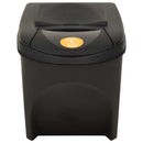 Stapelbare Mülleimer 3 Stk. 75 L