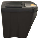 Stapelbare Mülleimer 3 Stk. 75 L