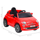 Kinder-Elektroauto Fiat 500
