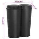 Duo Mülleimer 50 L