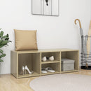 Schuhbank Artisan-Eiche 105X35X35 Cm Holzwerkstoff