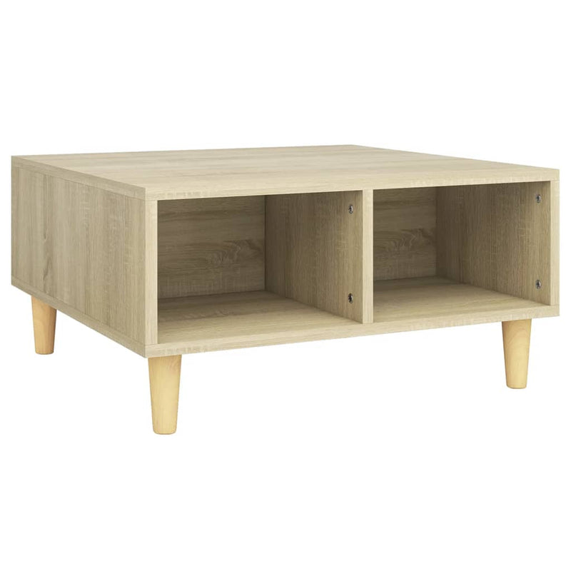 Couchtisch Sonoma-Eiche 60x60x30 cm Holzwerkstoff