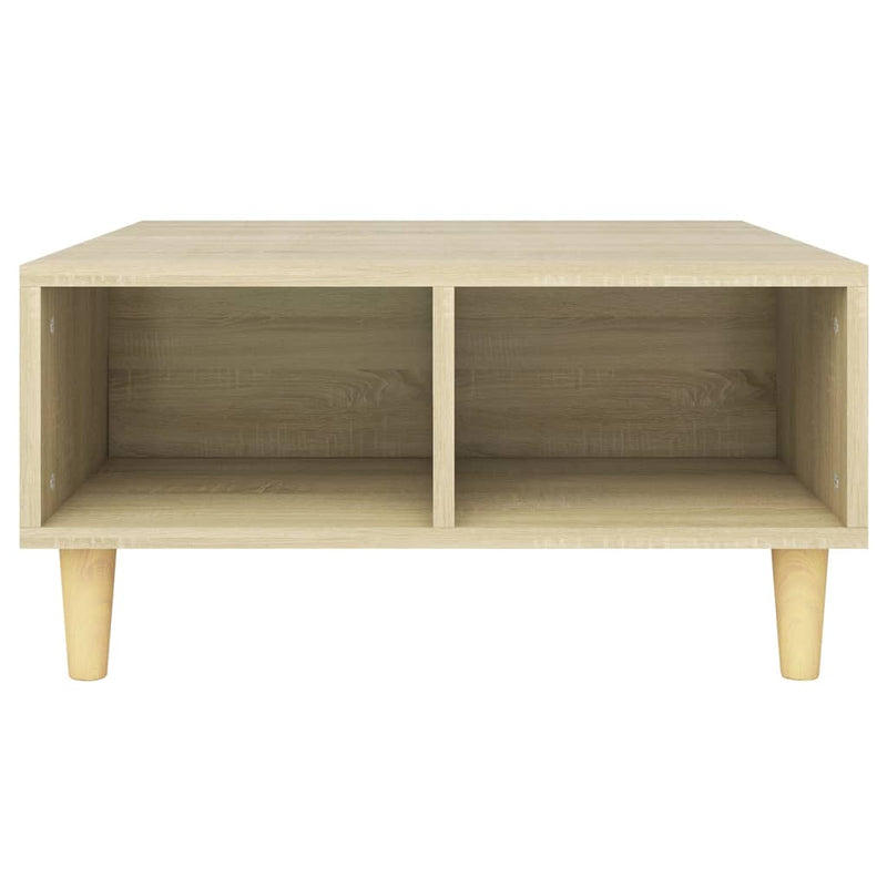 Couchtisch Sonoma-Eiche 60x60x30 cm Holzwerkstoff