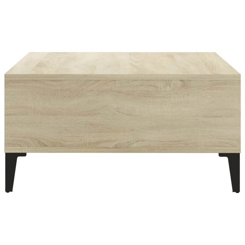 Couchtisch Sonoma-Eiche 60x60x30 cm Holzwerkstoff