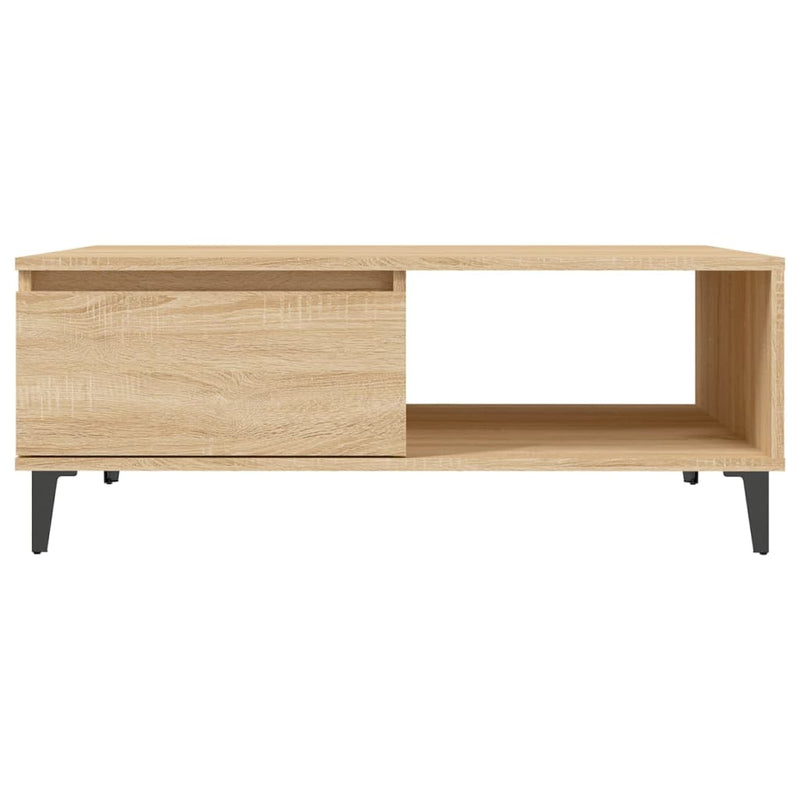 Couchtisch Sonoma-Eiche 90x60x35 cm Holzwerkstoff